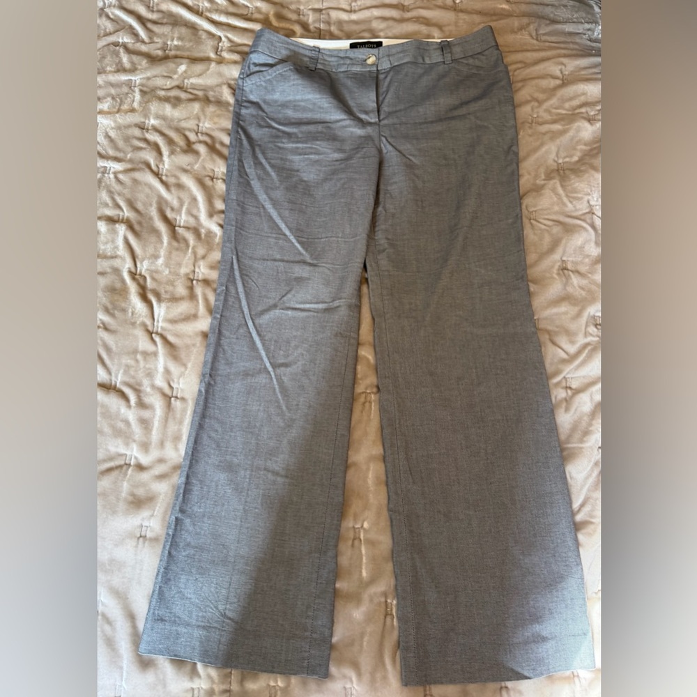 Talbots Charcoal Gray Dress Pants